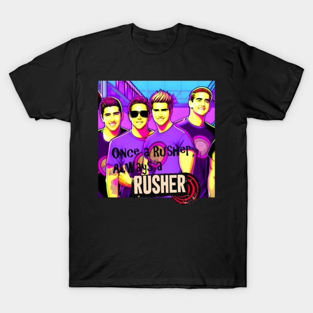 Rusher T-Shirt by AllanahCrispen